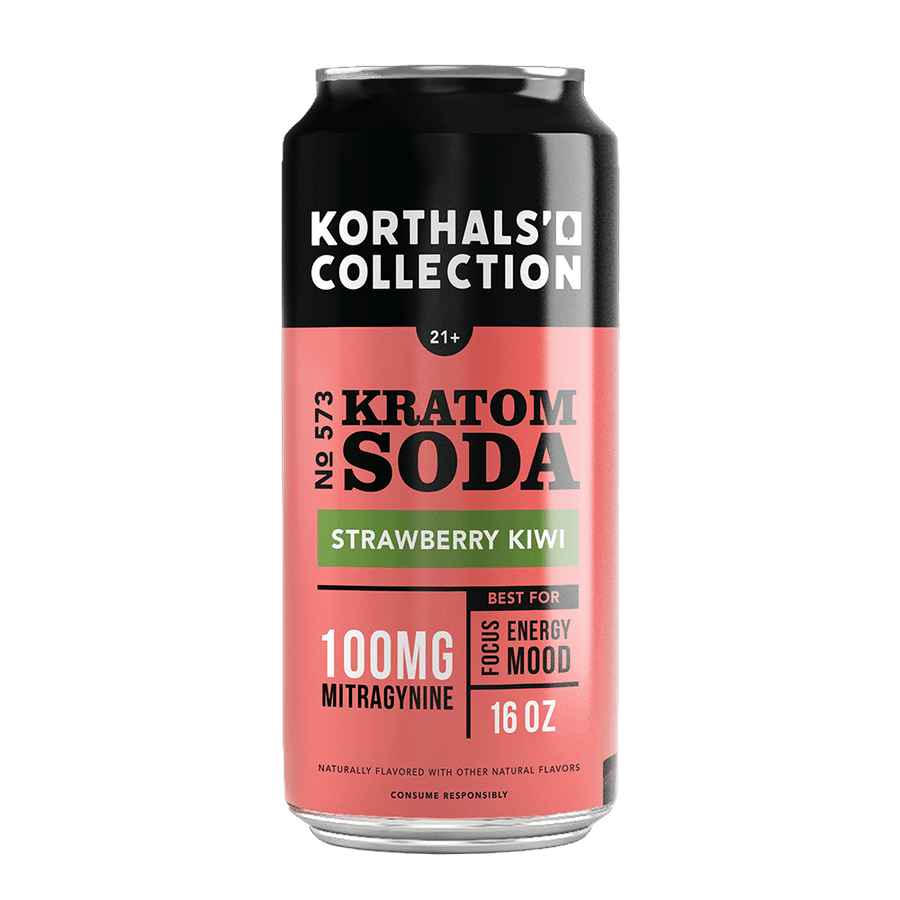 No. 573 Strawberry Kiwi Kratom Soda - Special Edition, 4 Pack product photo 5