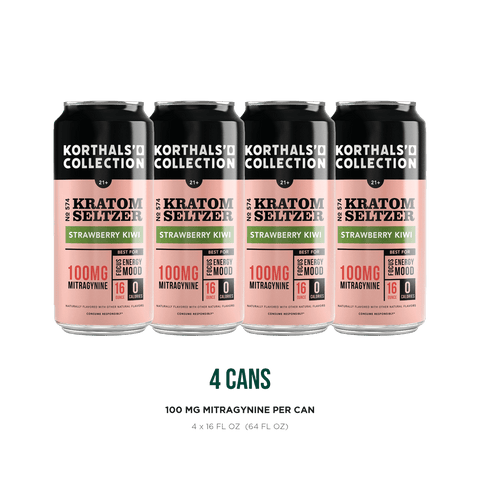 No. 574 Strawberry Kiwi Seltzer - Special Edition, 4 Pack