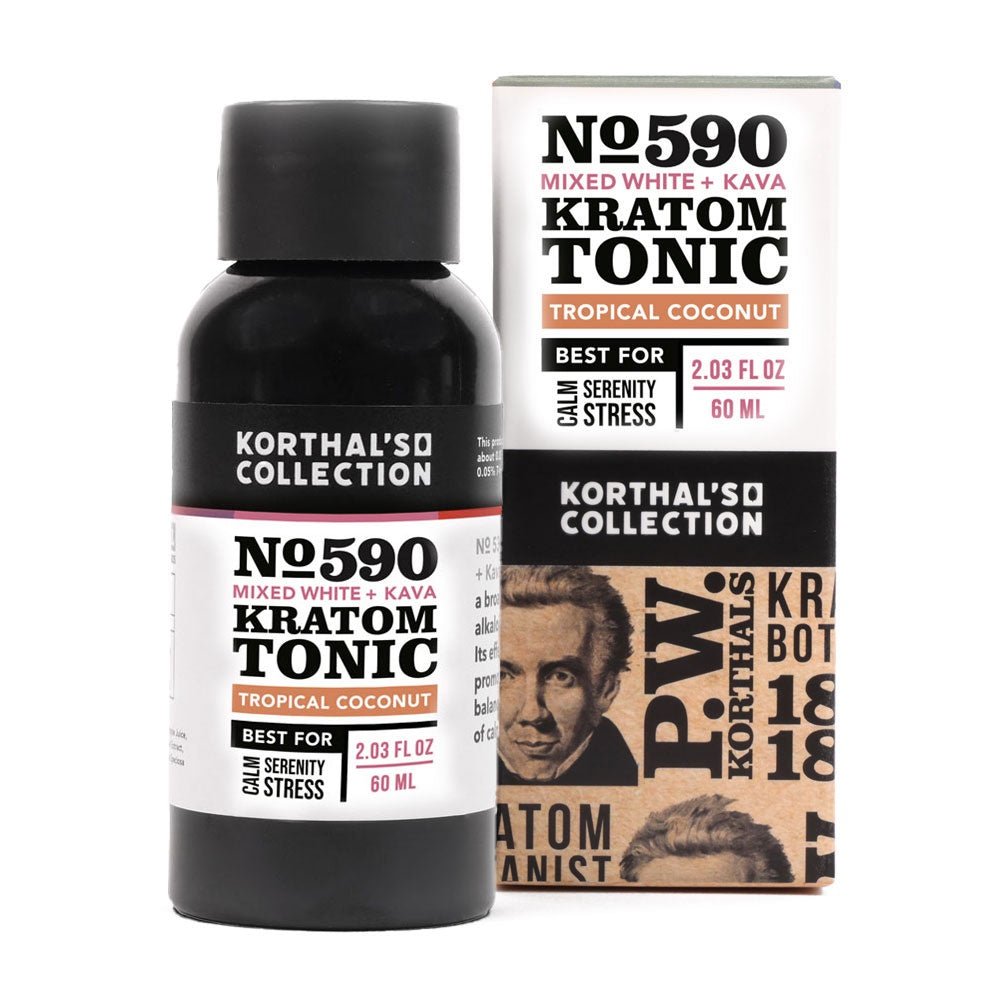 No. 590 Mixed White Kratom & Kava Tonic - Shop CBD Kratom