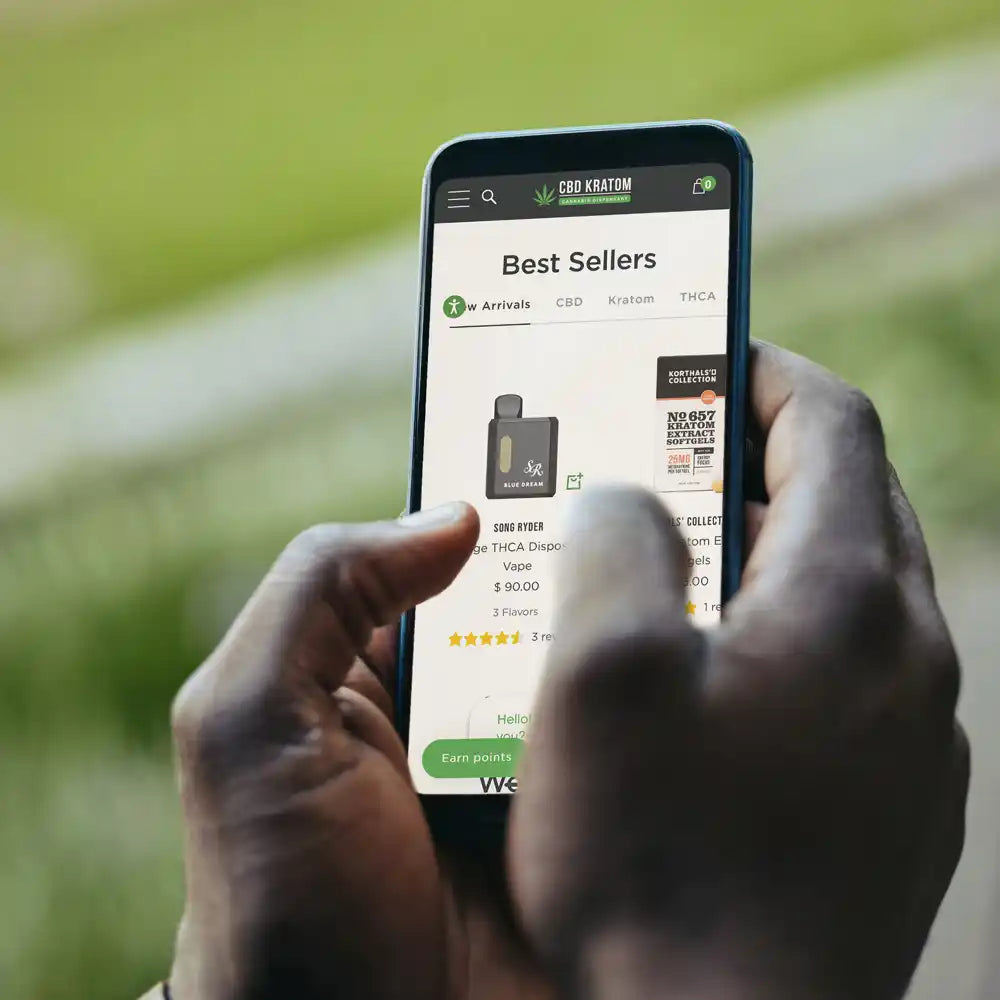 Shop Online anytime at cbdkratom.com