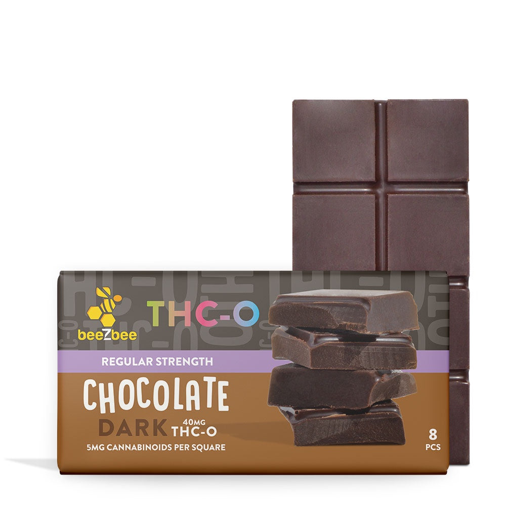 THC-O Chocolate Bar, Regular Strength