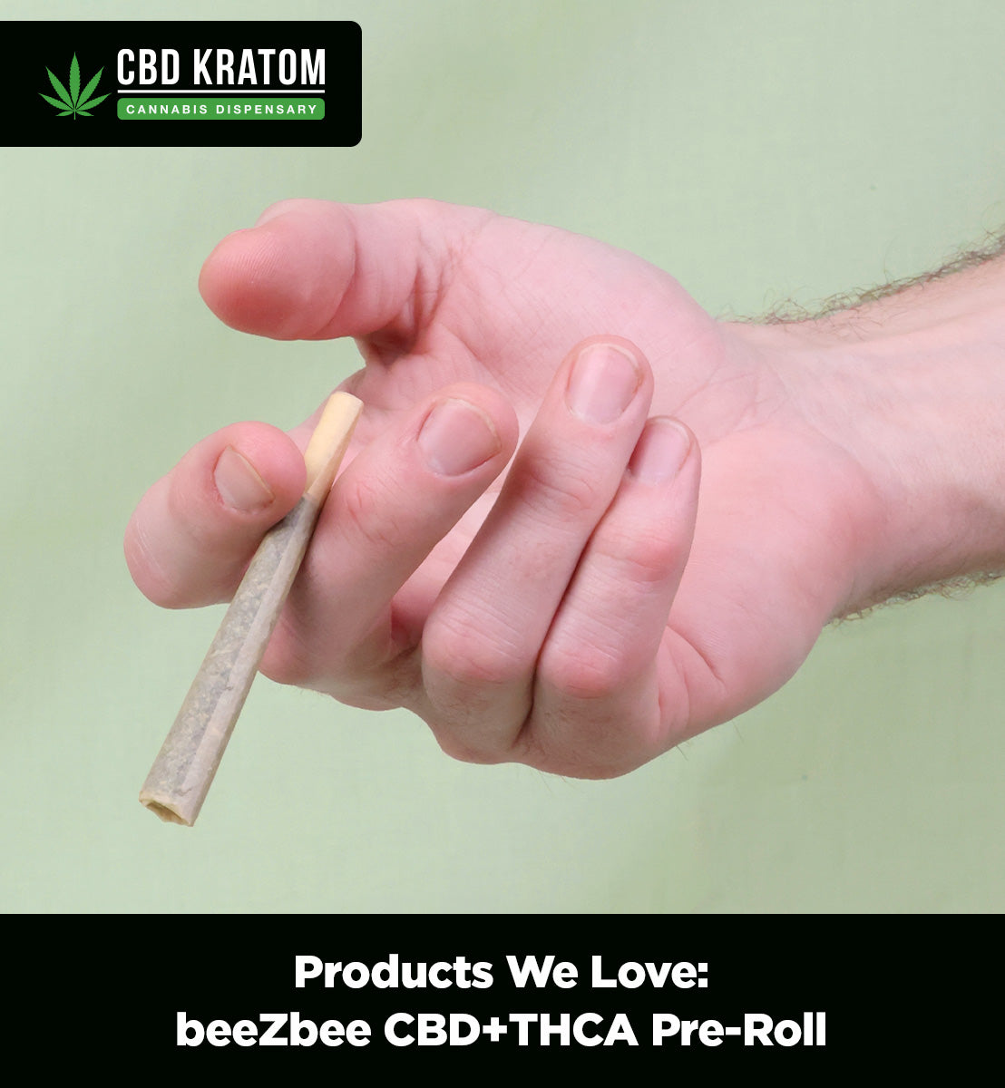 Products we love: beeZbee CBD + THCA Pre-Roll