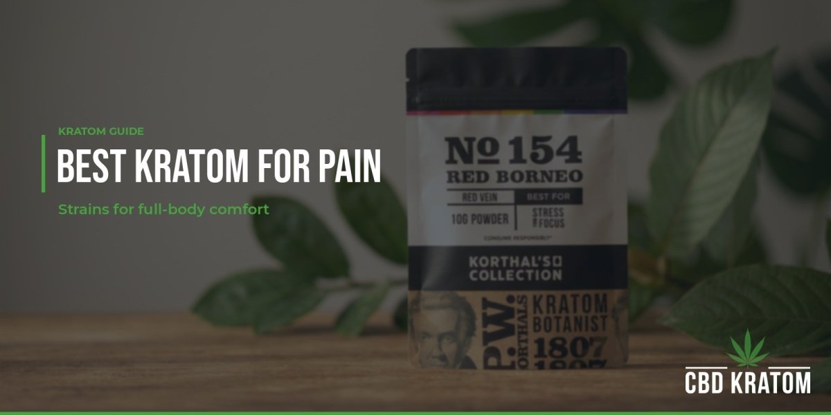 Best Kratom for Pain: Strains for Comfort and Relaxation - Shop CBD Kratom