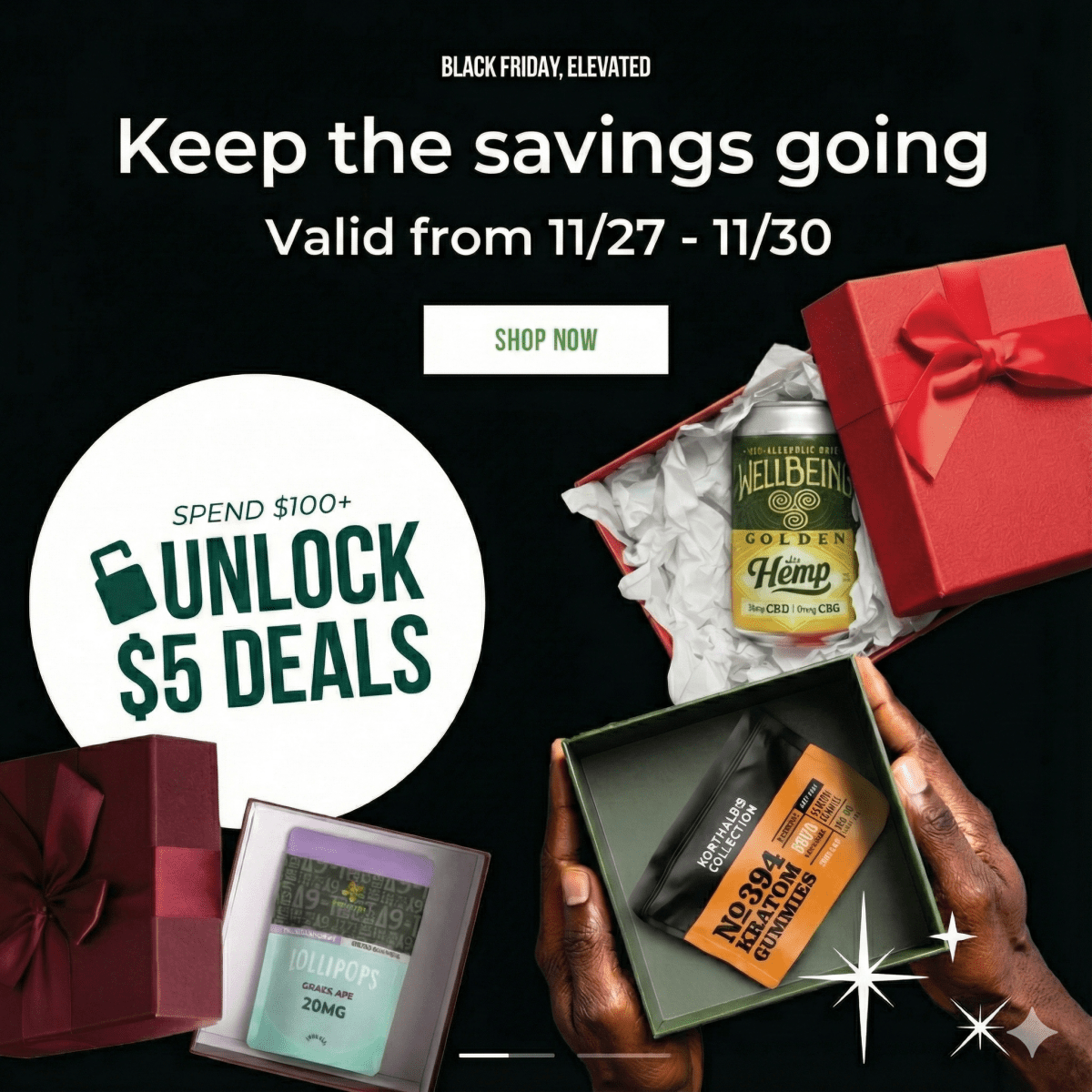 Black Friday Sale 2025 | CBD Kratom - Shop CBD Kratom