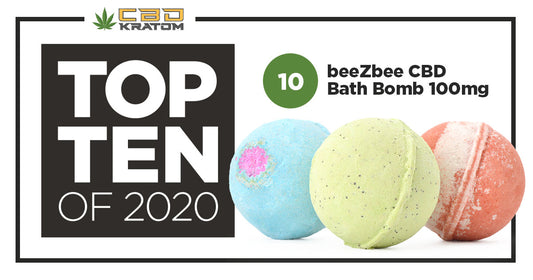 Top 10 of 2020: beeZbee CBD Bath Bombs