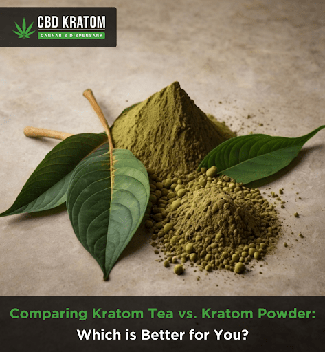 Comparing Kratom Powder vs. Tea: Which is Better for You? - Shop CBD Kratom