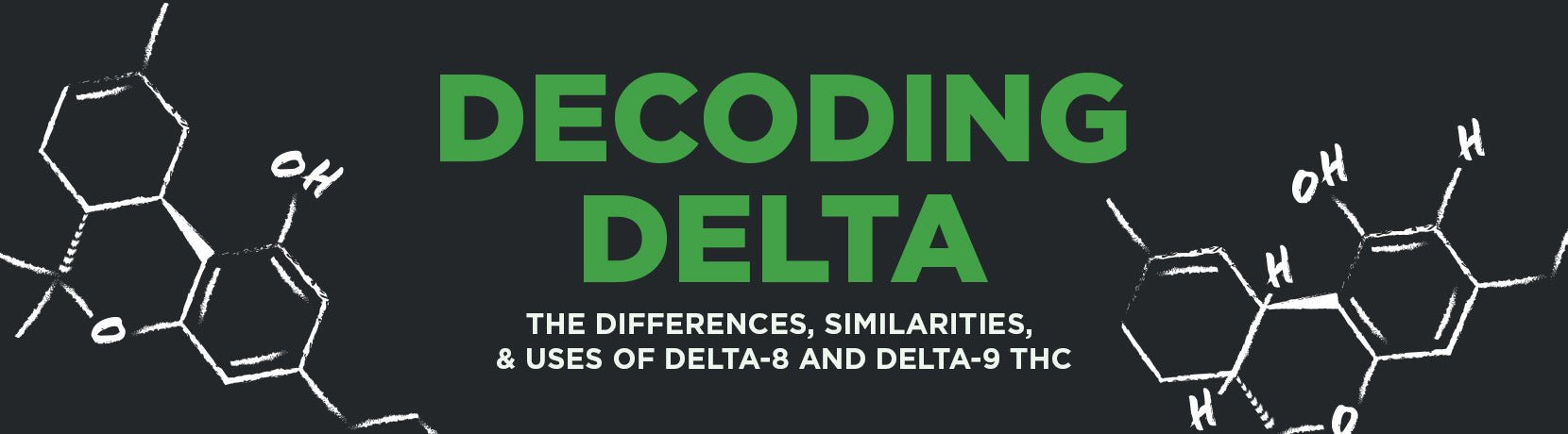 Decoding Delta: The Differences, Similarities, and Uses of Delta-8 THC and Delta-9 THC - Shop CBD Kratom