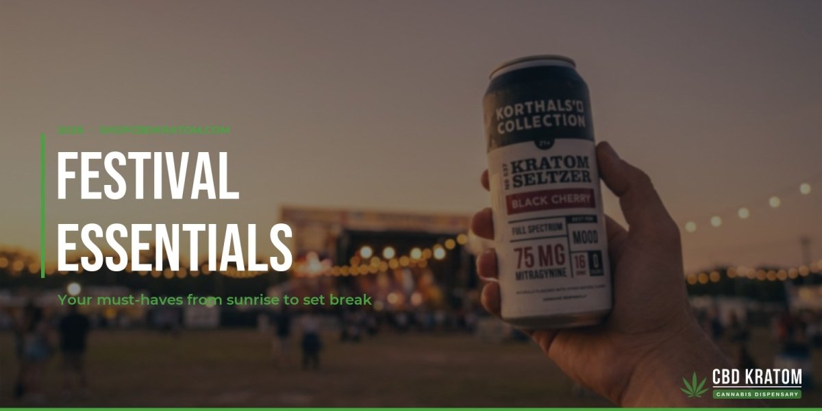 Festival Season Essentials: 5 Must-Haves From Sunrise to Set Break - Shop CBD Kratom