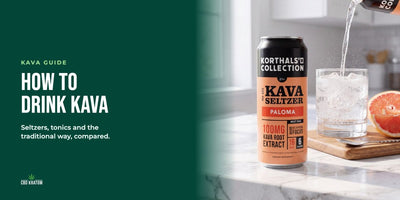 How to Drink Kava: Seltzers, Tonics and Traditional Kava - Shop CBD Kratom