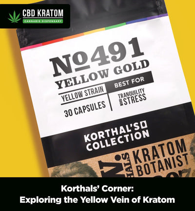 Korthals' Corner: Exploring Yellow Vein Kratom - Shop CBD Kratom