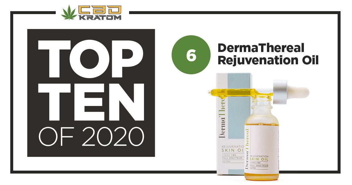 Top 10 of 2020: DermaThereal CBD Rejuvenation Oil - Shop CBD Kratom