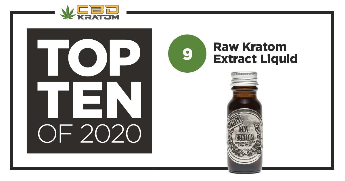Top 10 of 2020: Raw Kratom Private Reserve Extract - Shop CBD Kratom