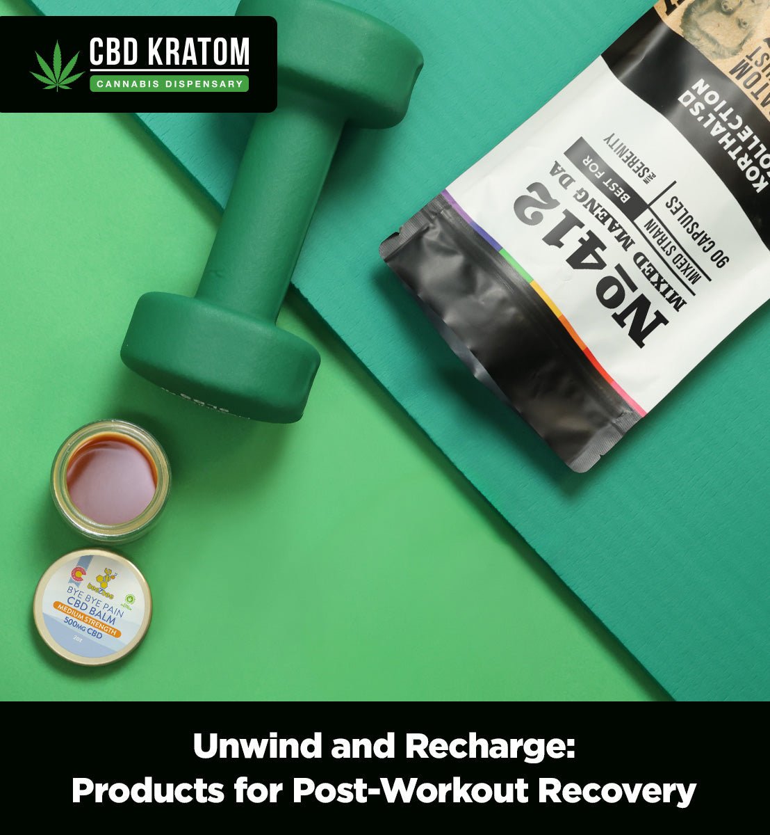 Unwind and Recharge: Products for Post-Workout Recovery - Shop CBD Kratom