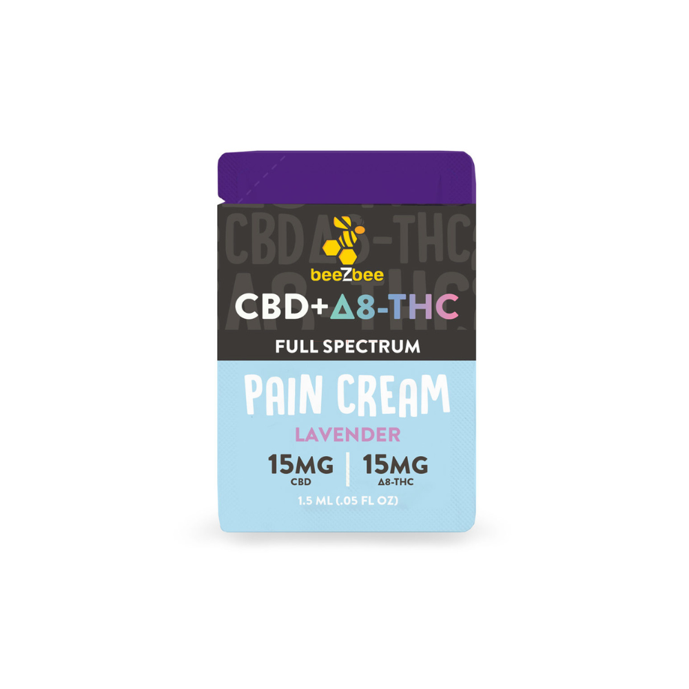 Single Serve CBD + Delta-8 THC Pain Cream