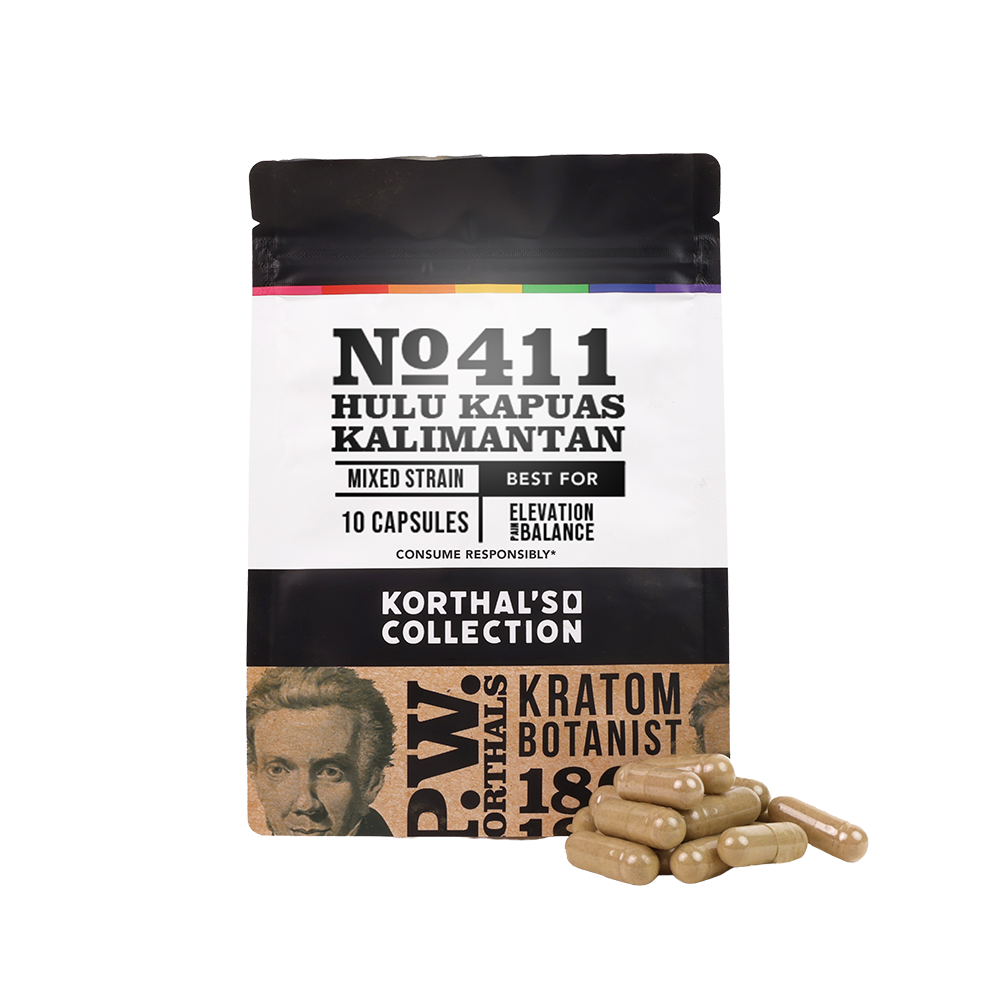 No 411 Hulu Kapuas Kalimantan Kratom Capsules