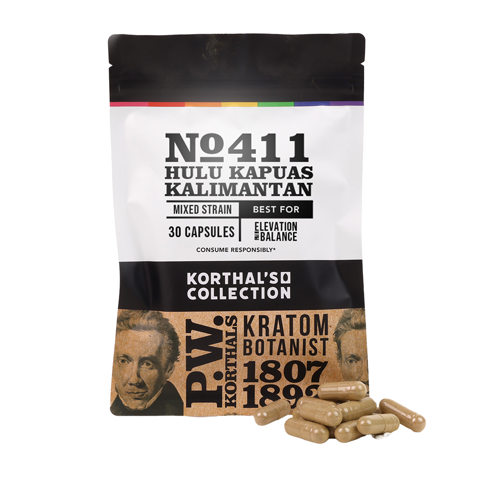 No 411 Hulu Kapuas Kalimantan Kratom Capsules
