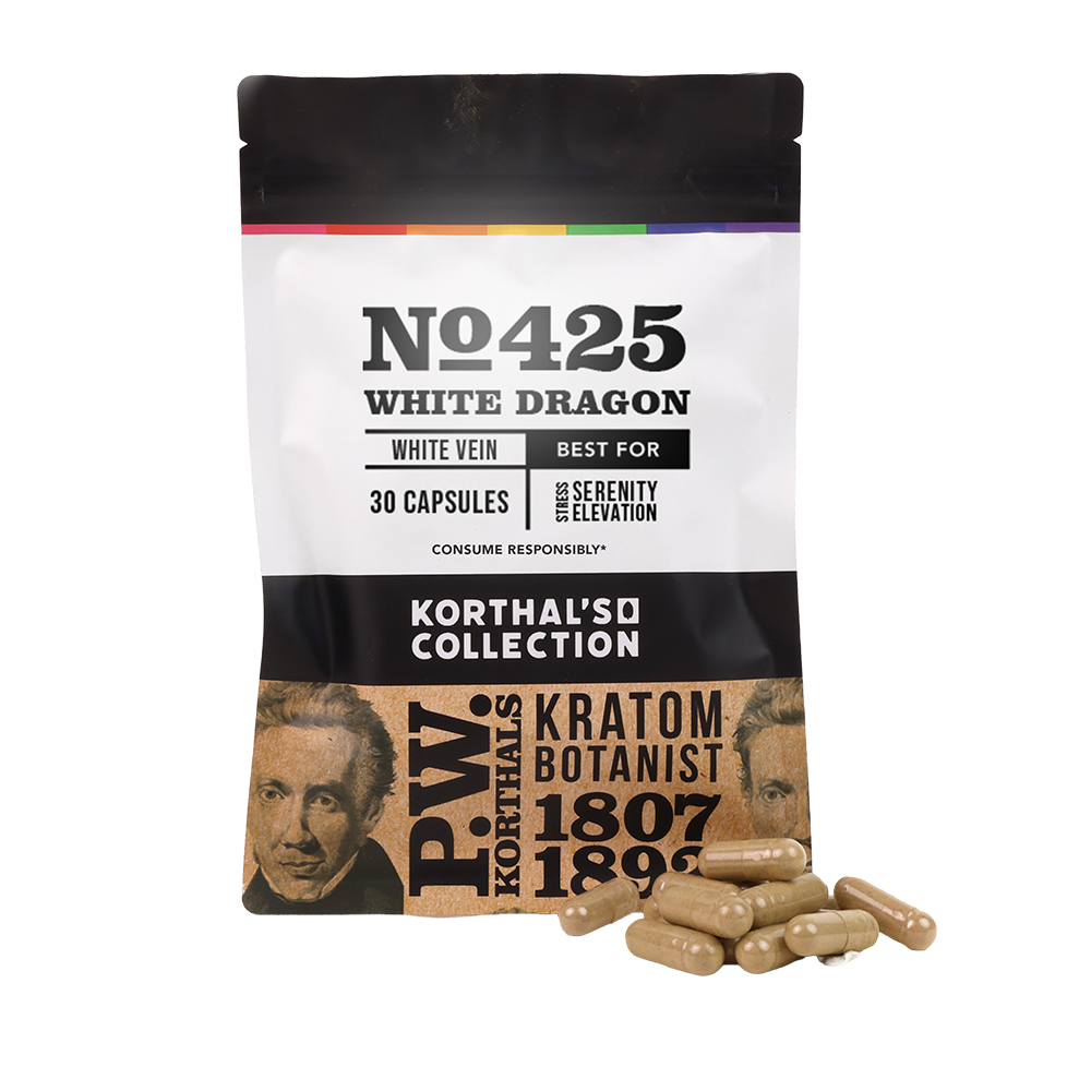 No 425 White Dragon Kratom Capsules
