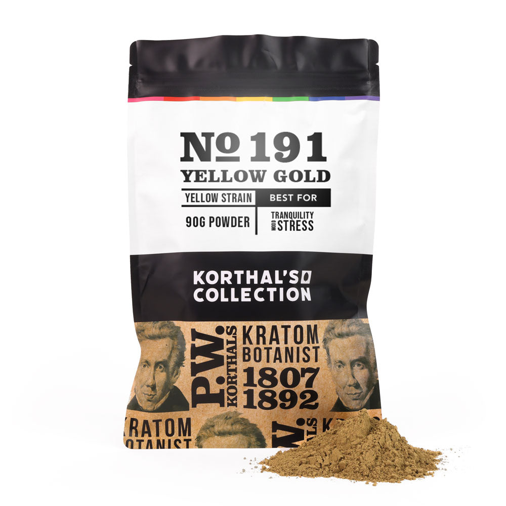 No 191 Kratom Yellow Gold Powder