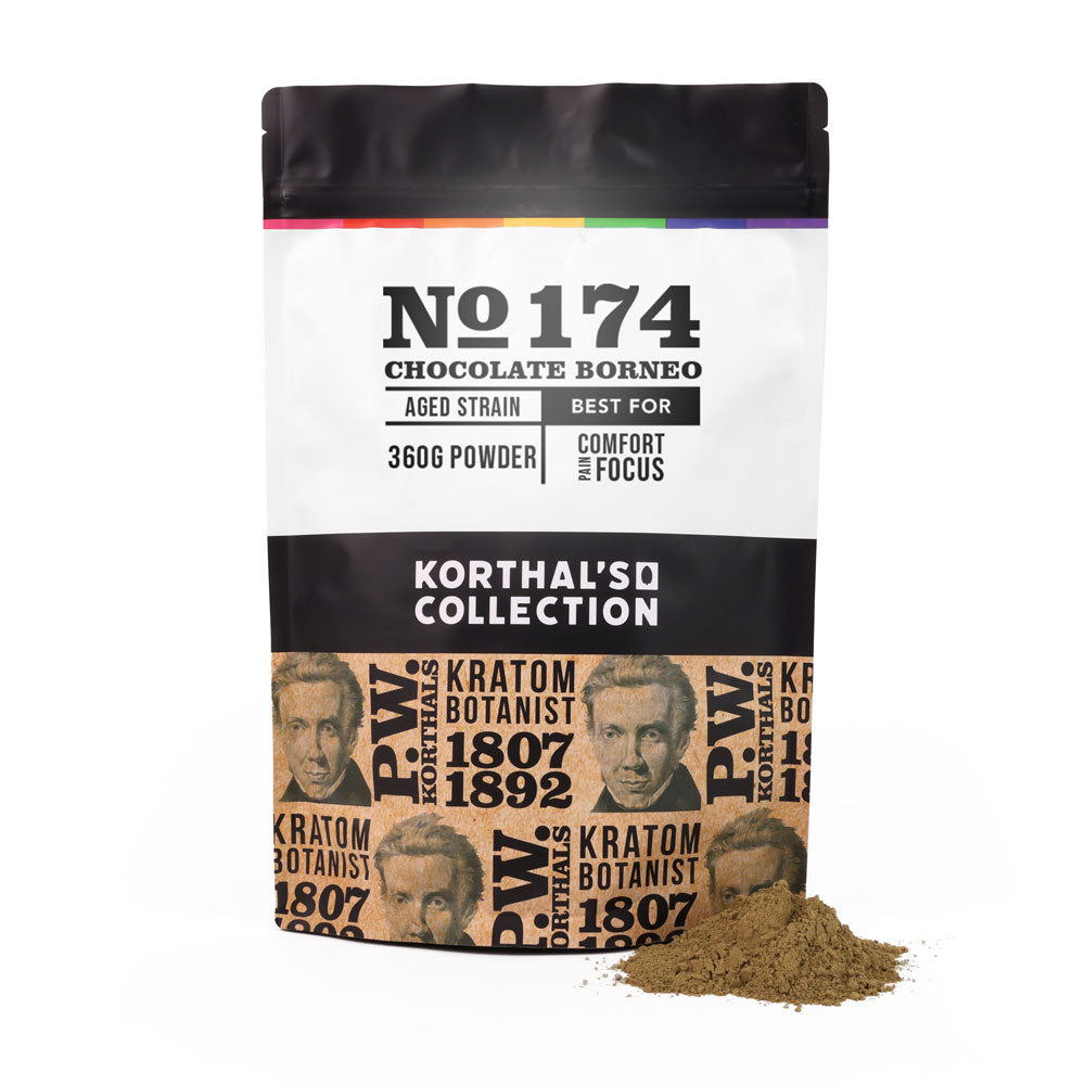 No 174 Kratom Chocolate Borneo Powder
