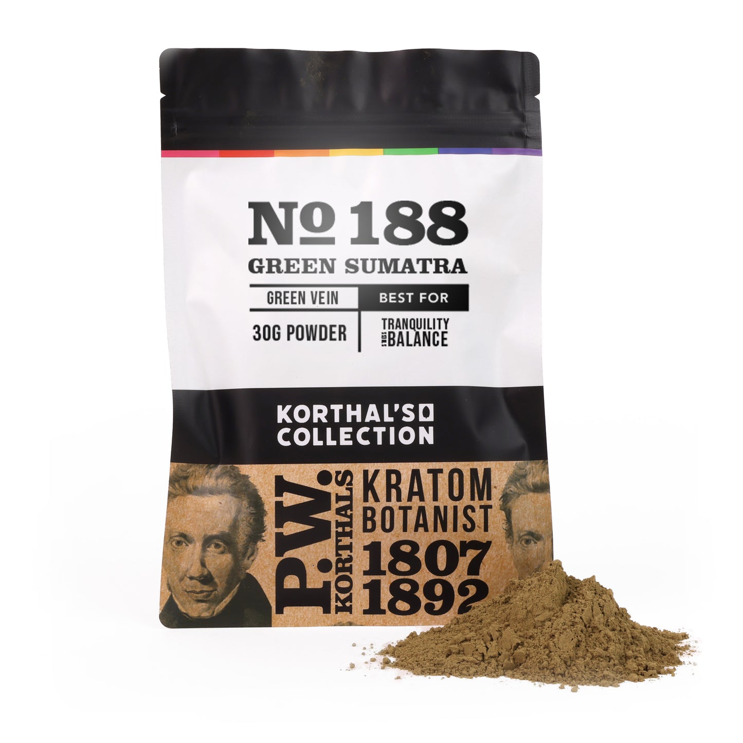 No 188 Kratom Green Sumatra Powder