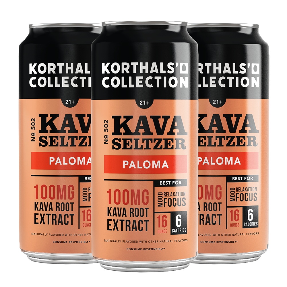 No 502 Kava Seltzer Paloma 16oz - 4 pack