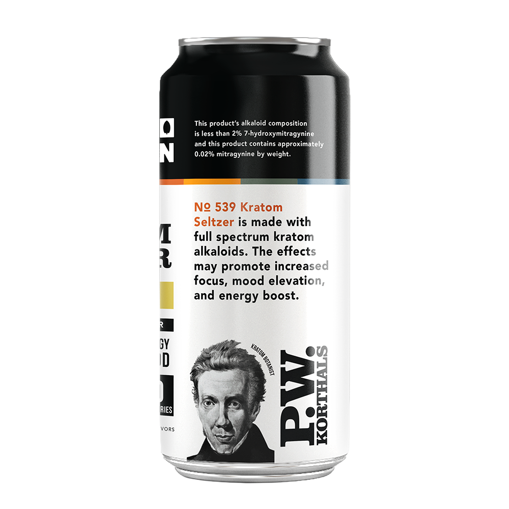 No 539 Lemon Kratom Seltzer