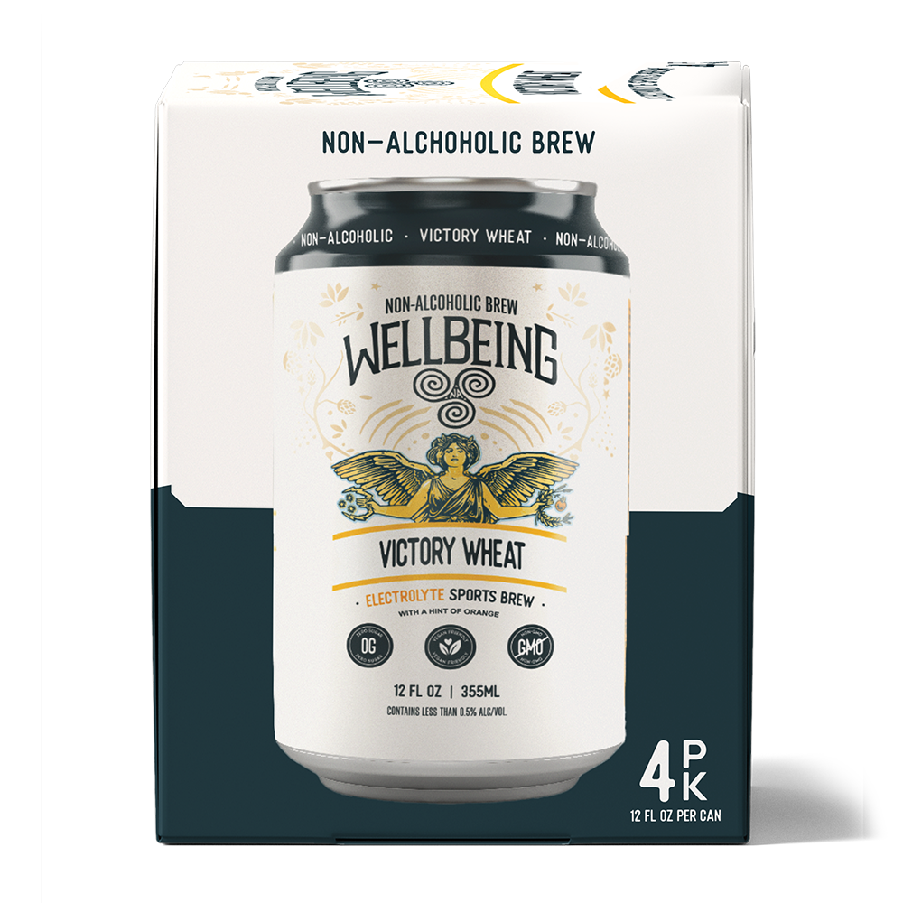 Victory Wheat NA Beer, 12oz 4-Pack