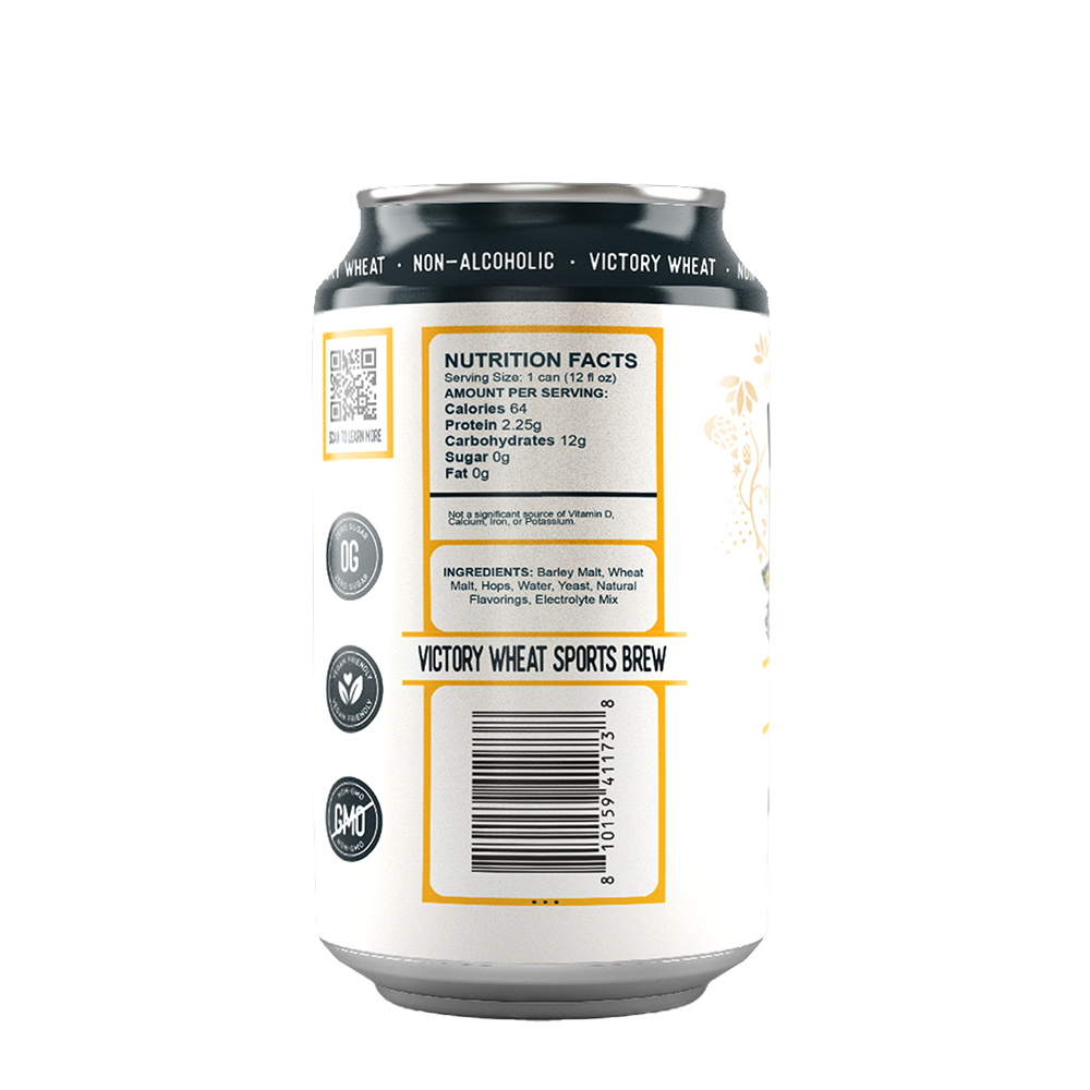 Victory Wheat NA Beer, 12oz