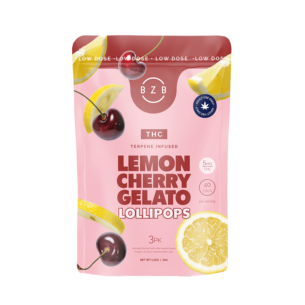 beeZbee 5mg THC Lollipops (3-Pack) | Low Dose | Terpene Infused