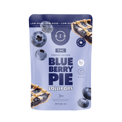 BZB 5mg THC Terpene-Infused Lollipops 3-Pack product image