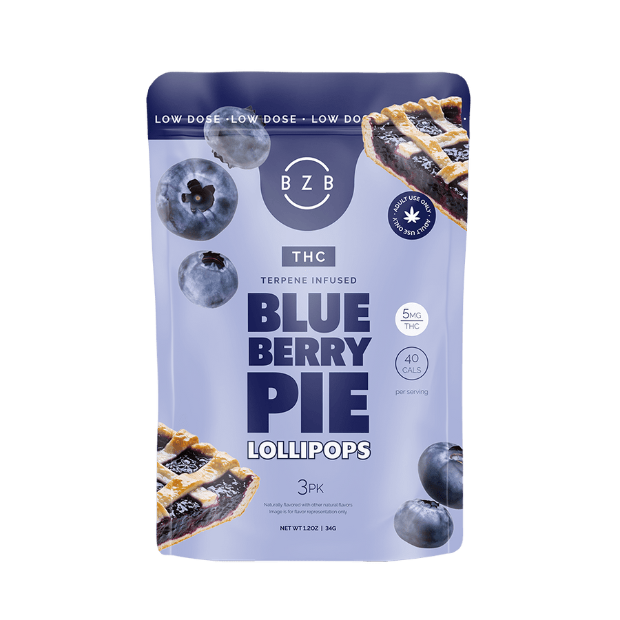 BZB 5mg THC Terpene Lollipops 3 pack