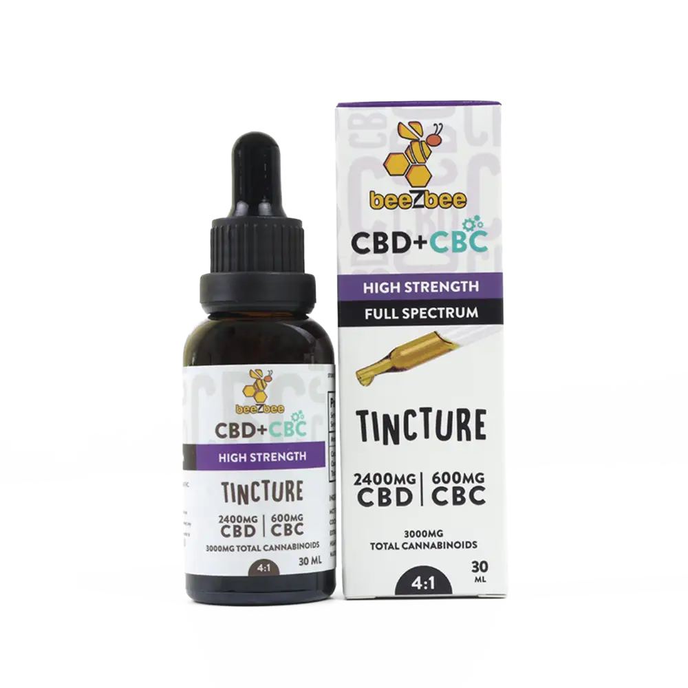 CBD+CBC Tincture, High Strength