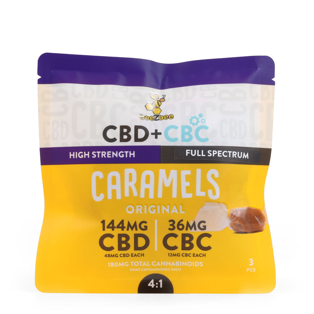 CBD+CBC Caramels, High Strength