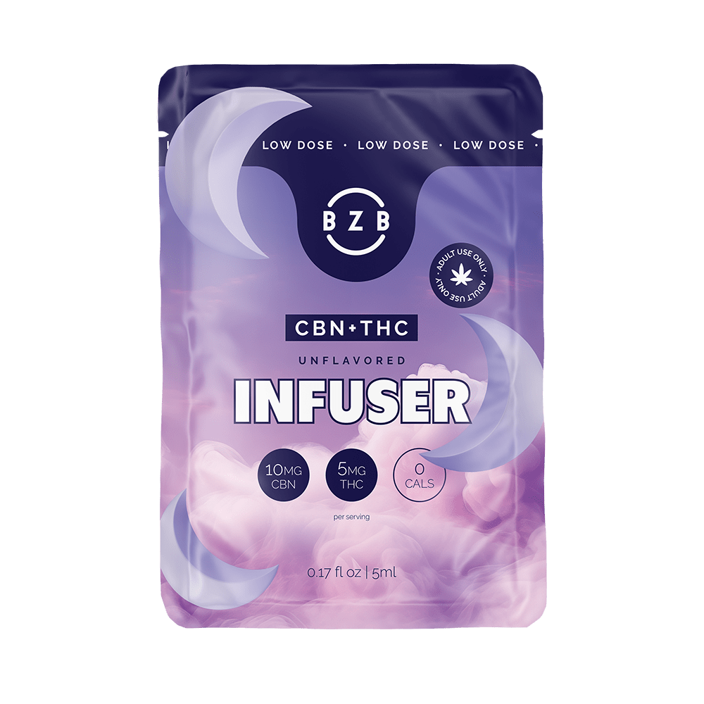 beeZbee Night Time Drink Infuser | 5mg THC + 10mg CBN | CBD Kratom
