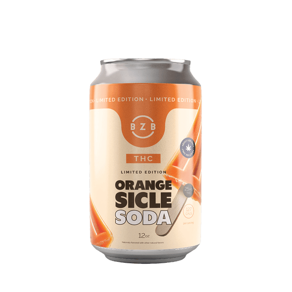 BZB Delta-9 THC Orangesicle 12oz 4pk - Shop CBD Kratom
