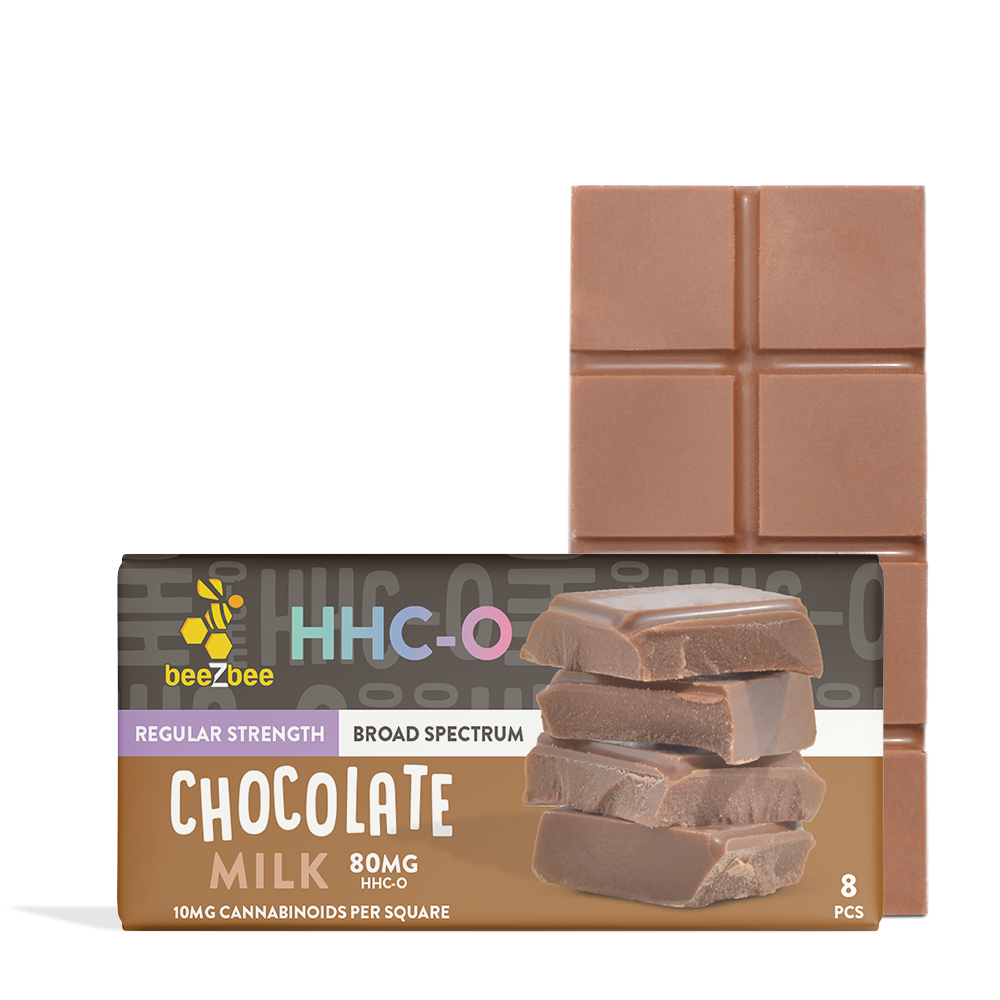 HHC-O Chocolate Bars, Regular Strength