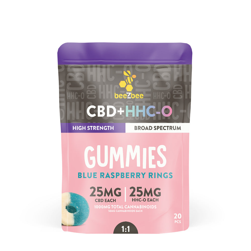 CBD+HHC-O Gummies, High Strength