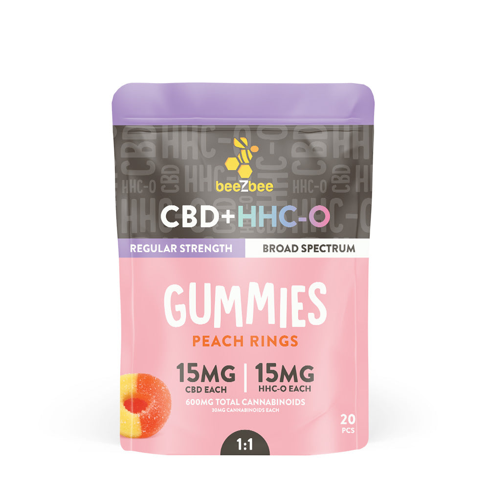 CBD+HHC-O Gummies, Regular Strength