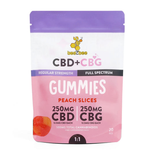 CBD+CBG Gummies, Regular Strength