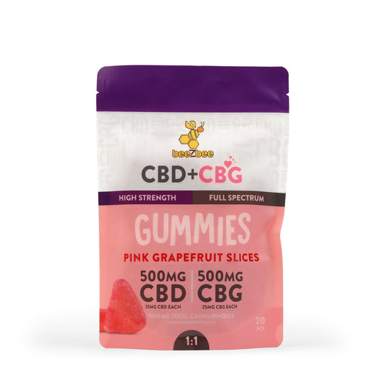 CBD+CBG Gummies, High Strength