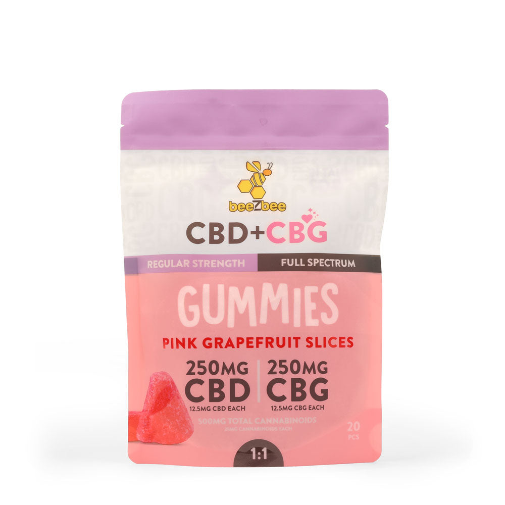 CBD+CBG Gummies, Regular Strength