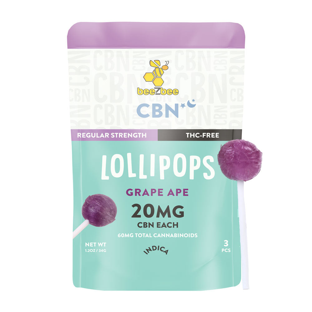 beeZbee CBN Terpene Lollipops