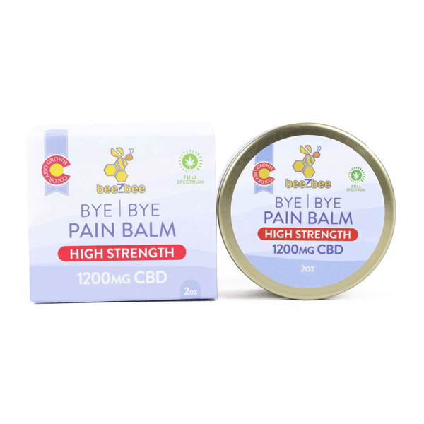 CBD Bye Bye Pain Balm, High Strength - Shop CBD Kratom