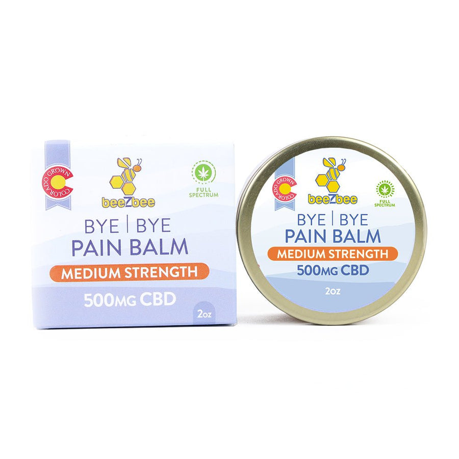 CBD Bye Bye Pain Balm, Medium Strength