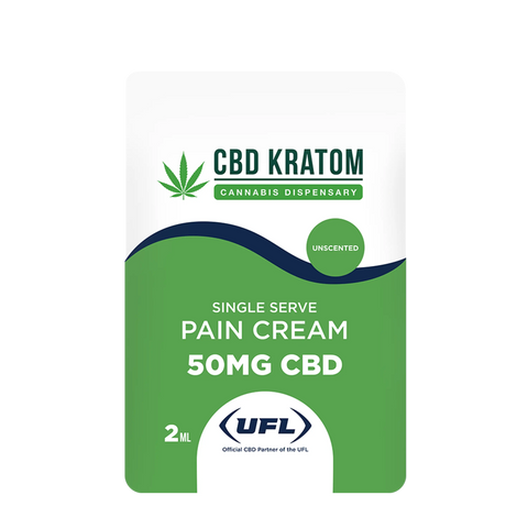 UFL X CBD Kratom Pain Cream, 50mg - Shop CBD Kratom