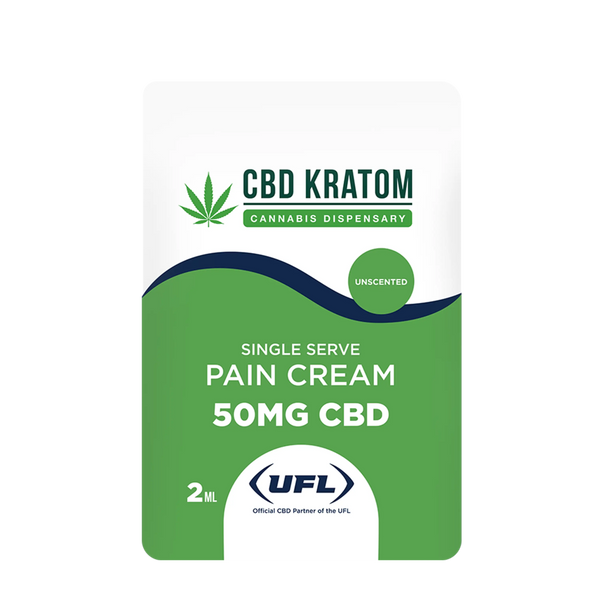 UFL X CBD Kratom Pain Cream, 50mg - Shop CBD Kratom