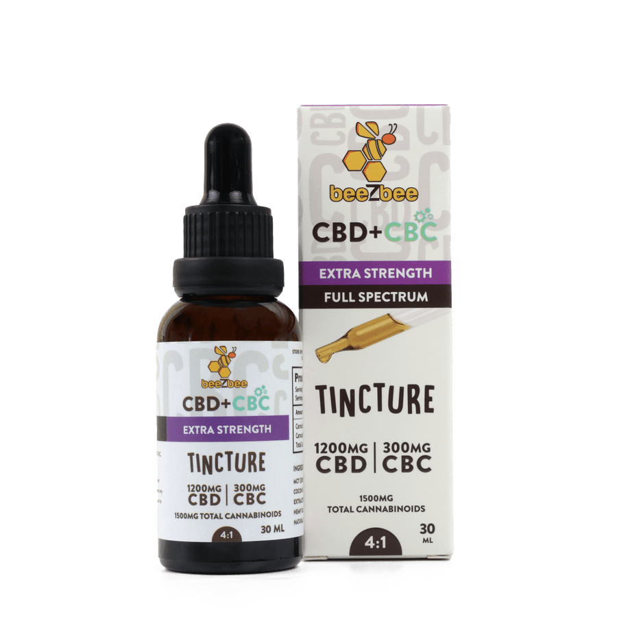 CBD+CBC Tincture, Extra Strength