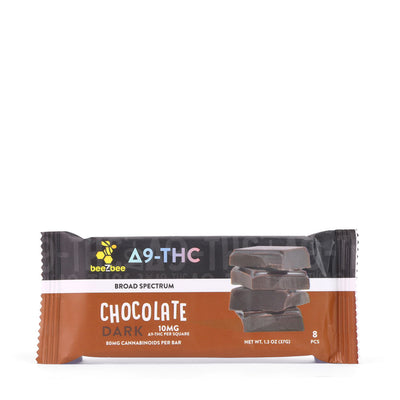 beeZbee High Strength Delta-9 THC Chocolate Bars
