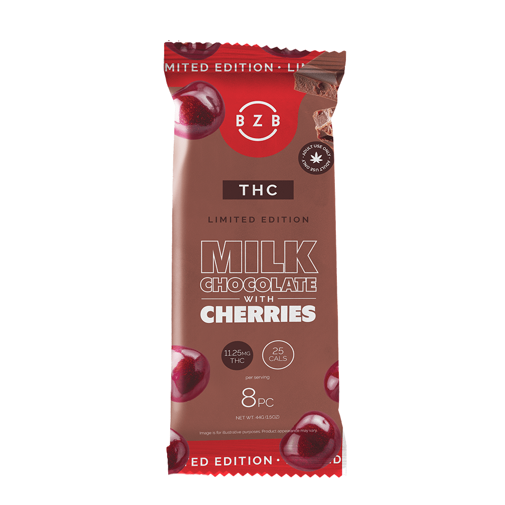 Delta - 9 THC Cherry Chocolate Bar - Shop CBD Kratom