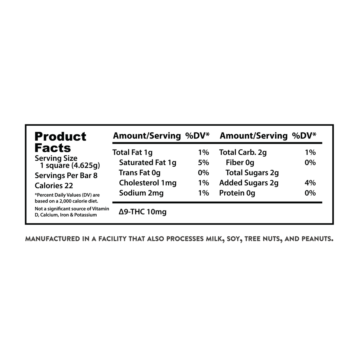 Shop Delta-9 THC Cookies & Cream Chocolate Bar Today Shop Delta-9 THC Cookies & Cream Chocolate Bar Today
